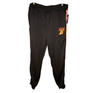 NBA Phoenix Suns Men’s Track Pants XL Black Joggers Athletic Sweatpants NWT
